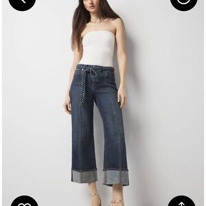 7 day sale! Offers Welcome! White House Black Market NWT high rise cuff jeans.